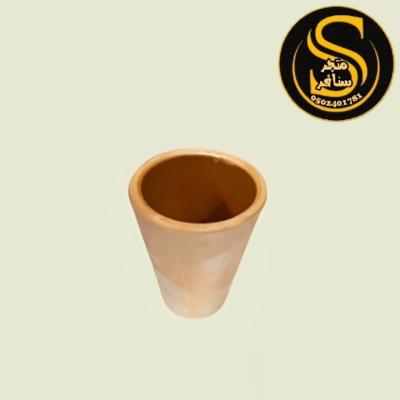 كاس فخار مصري مدهون، ماء شاهي