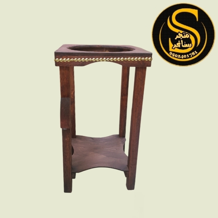قاعدة زير خشب/ ارتفاع ٦٠ سم