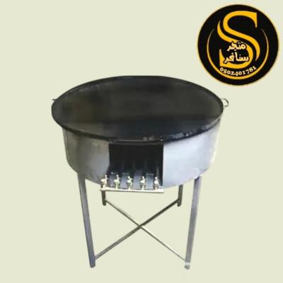 صاج مطبق، شباتي 100 سم مدور 5 ملي